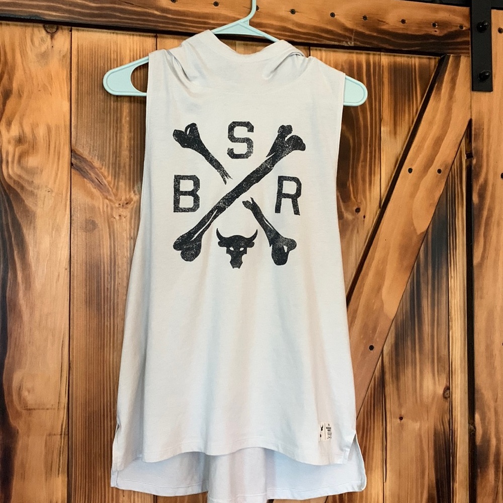 Under Armour BSR athletic hooded tank